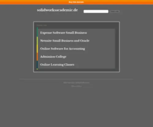 Solidworksacademic.de(solidworksacademic) Screenshot