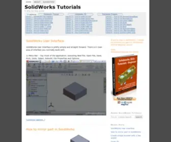 Solidworkstutorials.com(A step by step guide) Screenshot