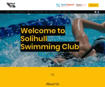 Solihullswimmingclub.co.uk(Solihull Swimming Club) Screenshot