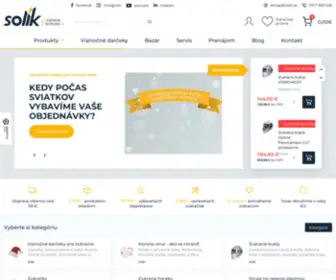 Soliksk.sk(Solík) Screenshot