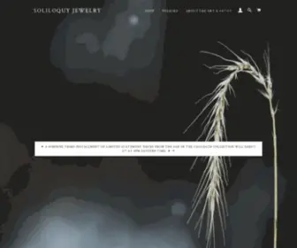 Soliloquyjewelry.com(Soliloquy Jewelry) Screenshot