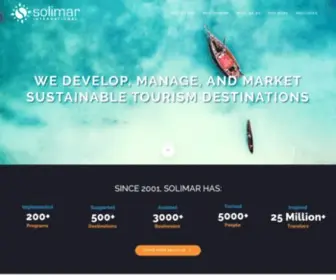 Solimarinternational.com(Solimar international) Screenshot