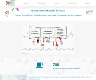 Solimut.fr(L'outil des mutuelles solidaires au service des adhérents) Screenshot