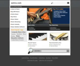 Solina.com(De beste bron van informatie over soli na) Screenshot