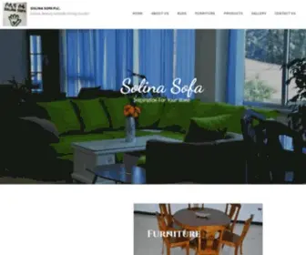 Solinasofa.com(​Solina Sofa) Screenshot