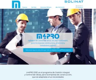 Solinat.com(Sofware para Constructoras) Screenshot