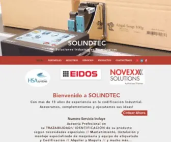 Solindtec.com(INICIO) Screenshot