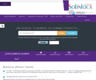 Solinfoca.com(Portal Home) Screenshot