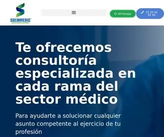 Solinmedic.com(Conoce nuestra empresa) Screenshot