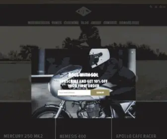 Solinvictus.com.au(Sol Invictus Motorcycle Co) Screenshot