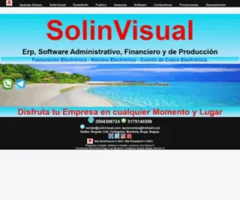Solinvisual.com(Facturación Electrónica) Screenshot