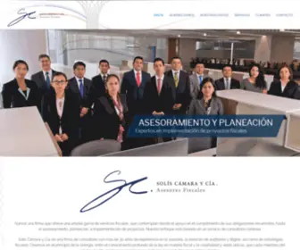 Soliscamara.com.mx(Despacho) Screenshot