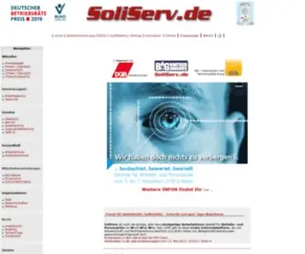 Soliserv.de(Betriebsvereinbarungen – Tarifverträge) Screenshot