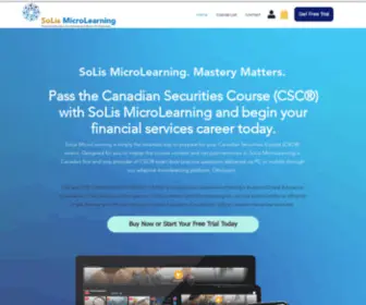 Solismicrolearning.com(Pass) Screenshot