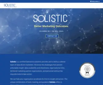 Solistic.co(Certified Datorama Consultancy) Screenshot