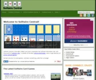 Solitairecentral.com(Solitaire Central) Screenshot