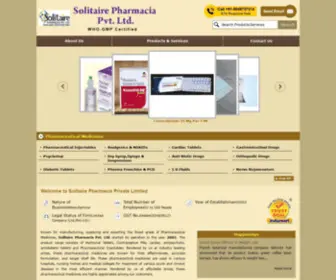 Solitaireexpo.com(Solitaire Pharmacia Private Limited) Screenshot