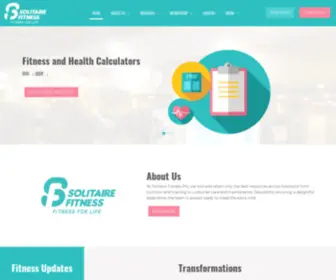 Solitairefitness.com(Fitness center and gym in Hyderabad) Screenshot