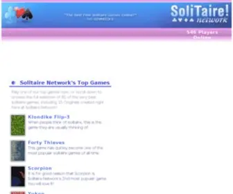 Solitairenetwork.com(Solitaire Games) Screenshot