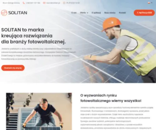 Solitan.pl(Europejskie Centrum Odnawialnych Źródeł Energii) Screenshot