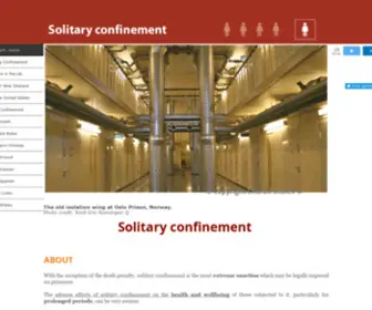 Solitaryconfinement.org(Solitary Confinement) Screenshot