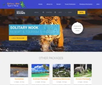 Solitarynook.com(Solitary Nook Resort & Tourism) Screenshot