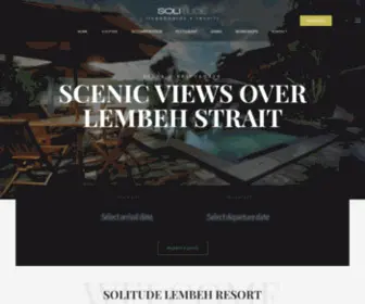 Solitude-Lembeh.com(Solitude Lembeh Resort) Screenshot