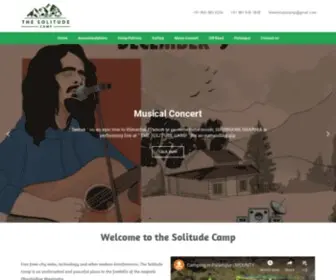 Solitudecamps.com(The Solitude Camp) Screenshot