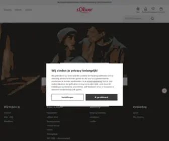 Soliver-Online.be(S.Oliver) Screenshot