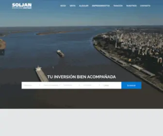 Soljaninmobiliaria.com(Inmobiliaria Boutique) Screenshot