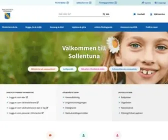 Sollentuna.se(Sollentuna kommun) Screenshot