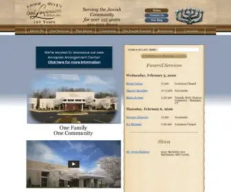 Sollevinson.com(Funeral Homes in Maryland) Screenshot