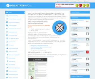 Sollicitatieinfo.nl(Solliciteren) Screenshot