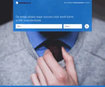 Solliciteren.nl(Welkom bij) Screenshot