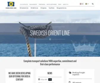 Sollines.se(Svenska Orient Linien) Screenshot