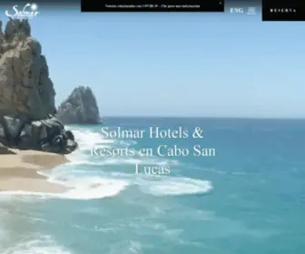 Solmar.mx(Resorts en cabo san lucas) Screenshot