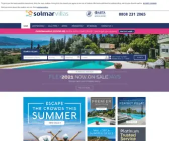 Solmarvillas.com(Solmar Villa Holidays) Screenshot