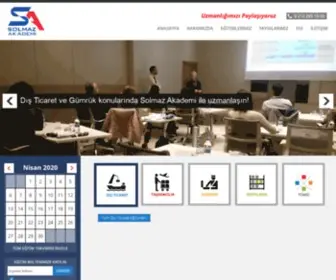 Solmazakademi.com(Solmaz Akademi) Screenshot