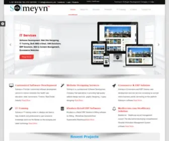 Solmeyvn.com(Software development Company in Jabalpur Solmeyvn) Screenshot