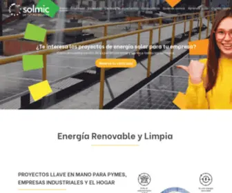 Solmic.co(Energía) Screenshot