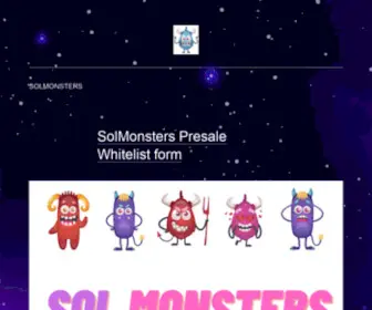 Solmonsters.in(SolMonsters) Screenshot