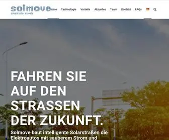 Solmove.com(Photovoltaik für horizontale Flächen) Screenshot