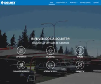 Solnet.net(Cobertizos de Estacionamiento) Screenshot