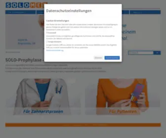 Solo-MED.de(EINFACH GESUNDE ZÄHNE) Screenshot