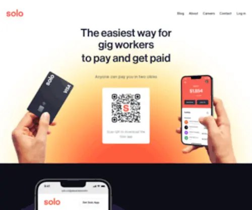 Solo.co(The easiest way for businesses to pay and get paid) Screenshot