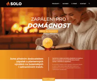 Solo.cz(Tradiční dodavatel zápalek a plamenného zboží) Screenshot