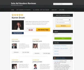 Soload-Review.com(Solo Ad Vendors Reviews) Screenshot