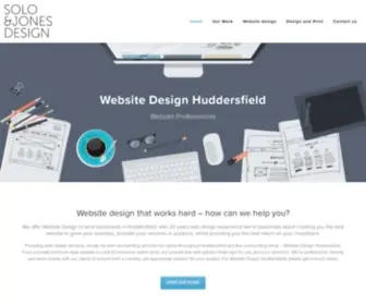 Soloandjones.com(Website Design Huddersfield) Screenshot