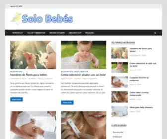 Solo Bebes es un blog con consejos, reseñas de artículos y noticias de utilidad para madres, padres de familia y mujeres embarazadas