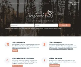 Solobodas.net(Todo lo que necesitas para tu boda) Screenshot
